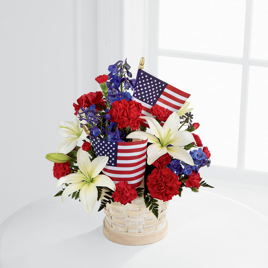 American Glory Bouquet – Diamond Flower Shop, Reading PA