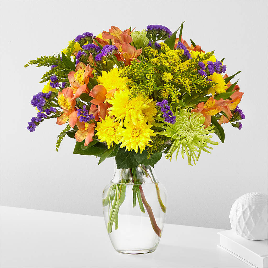 Marmalade Skies Bouquet – Diamond Flower Shop, Reading PA