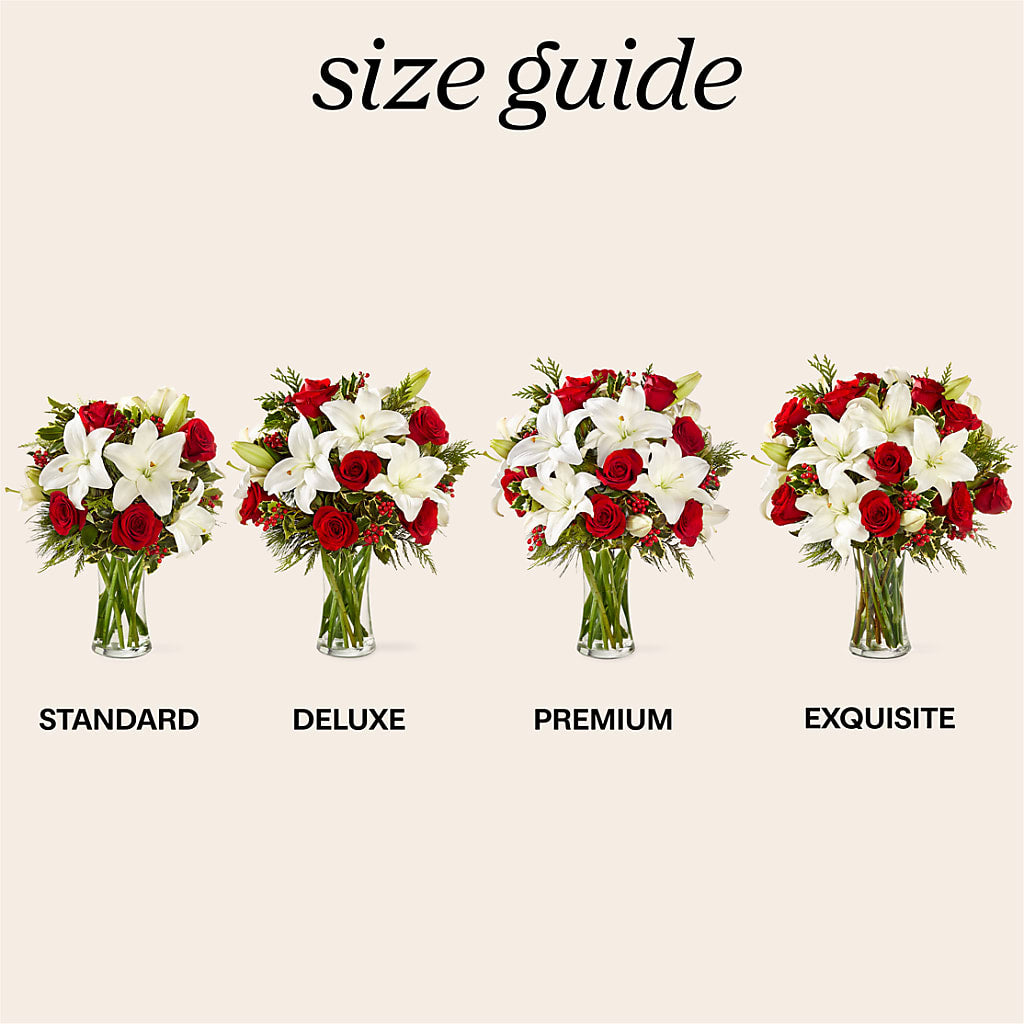 Sparkling Snowflakes Bouquet – Diamond Flower Shop, Reading PA