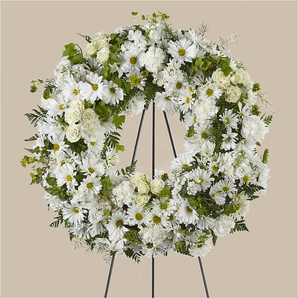 Faithful Wishes Wreath – Diamond Flower Shop, Reading PA