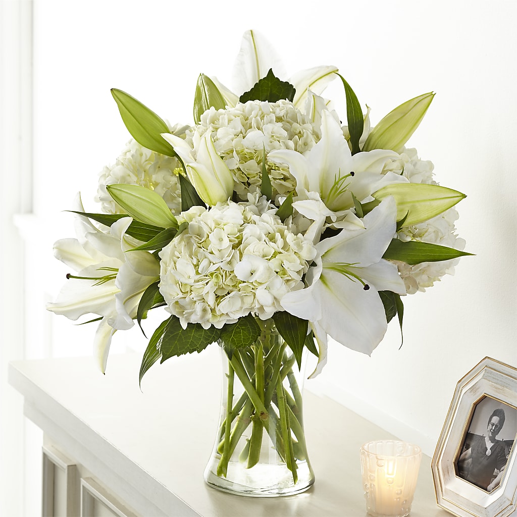 Compassionate Lily Bouquet – Diamond Flower Shop, Reading PA
