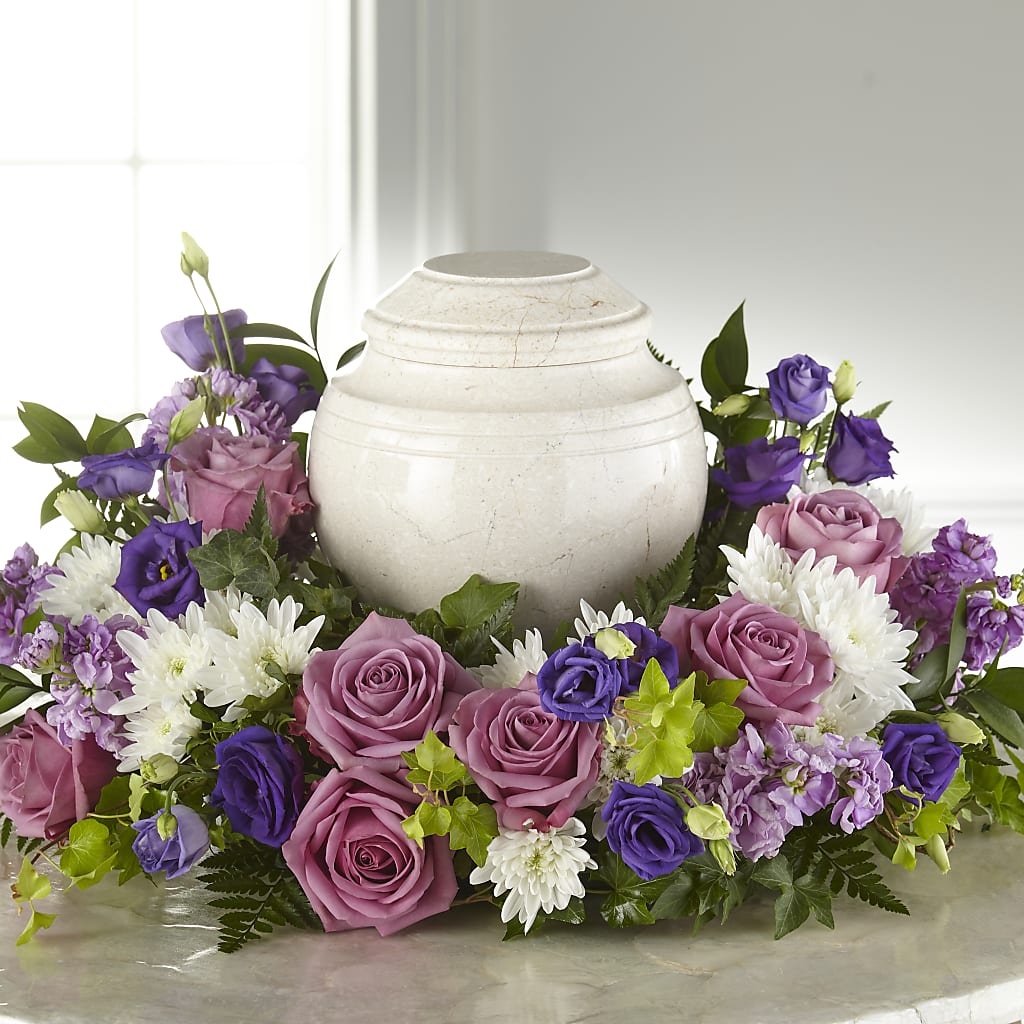 Blooming Sympathy Cremation Adornment – Diamond Flower Shop, Reading PA