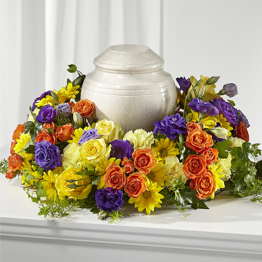 Blossoms of Remembrance Cremation Adornment – Diamond Flower Shop, Reading PA