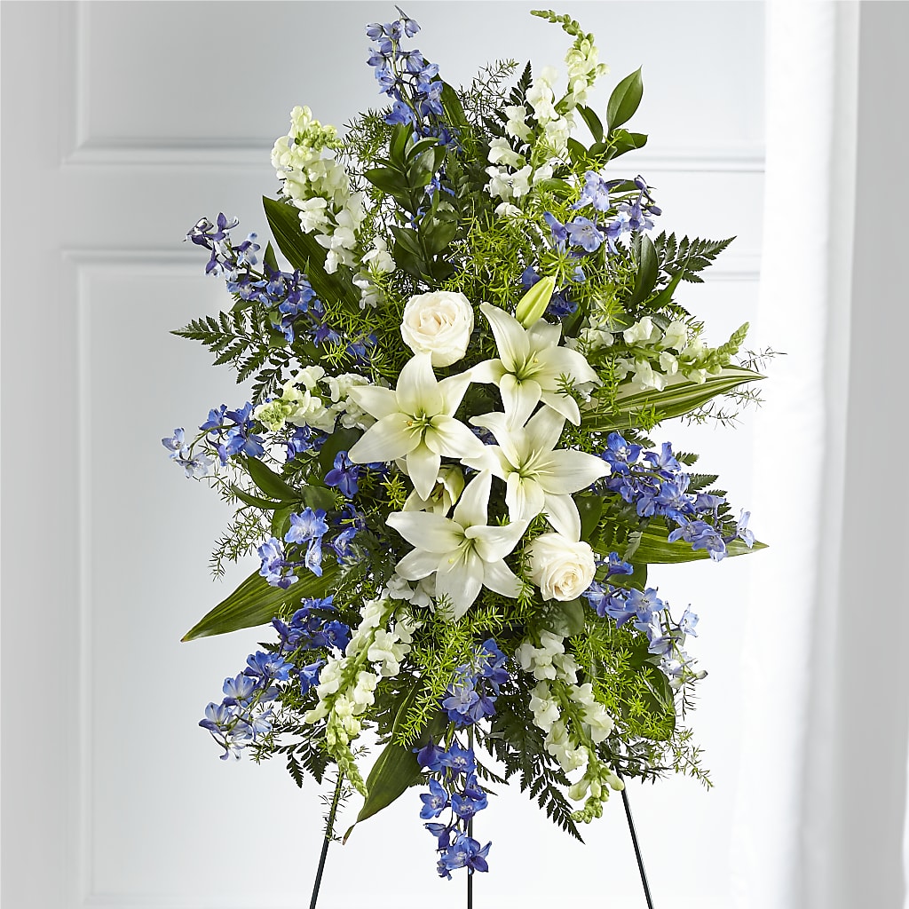 Faithful Friend Standing Spray – Diamond Flower Shop, Reading PA
