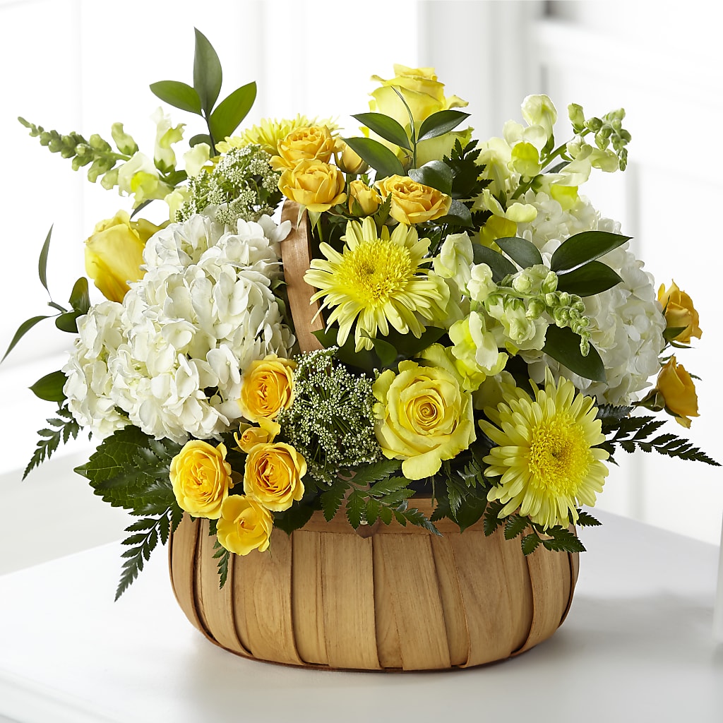 Rustic Remembrance Basket – Diamond Flower Shop, Reading PA