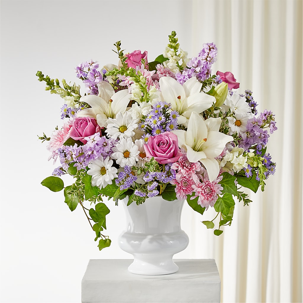 Remarkable Life Urn Arrangement – Diamond Flower Shop, Reading PA