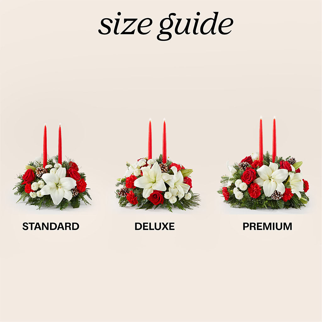 Seasonal Festivities Centerpiece – Diamond Flower Shop, Reading PA