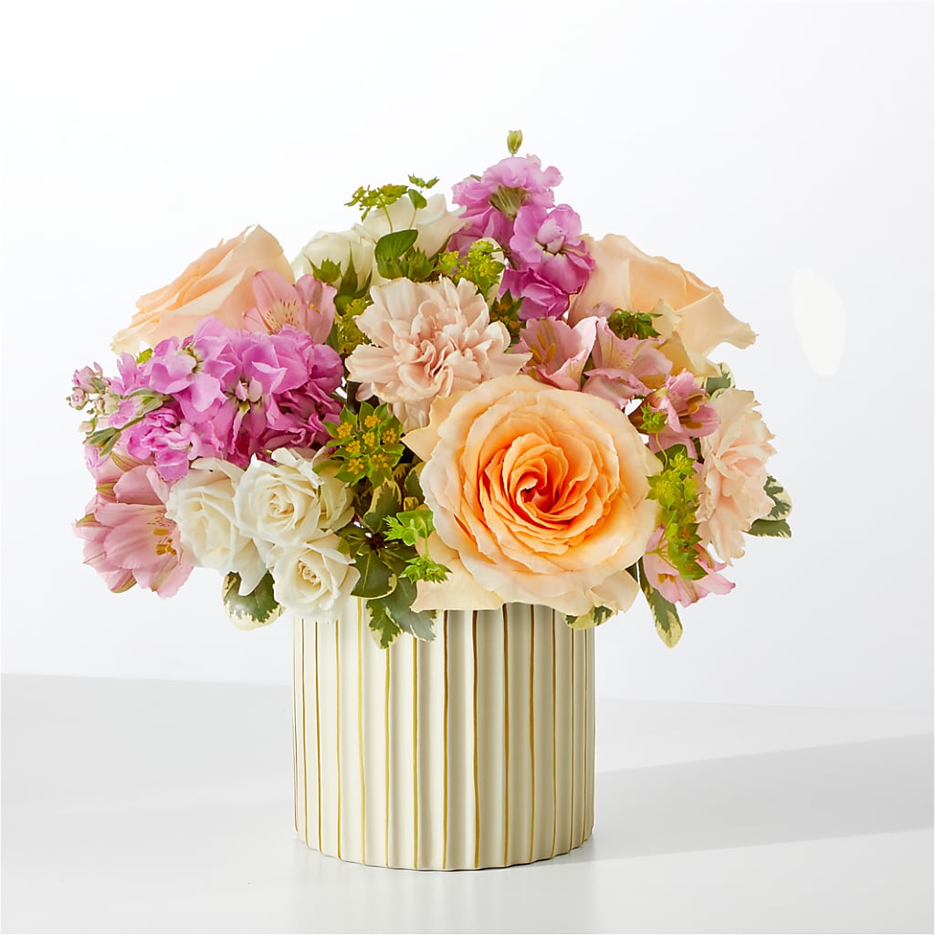Paradise Bouquet with Ivory Vase – Diamond Flower Shop, Reading PA