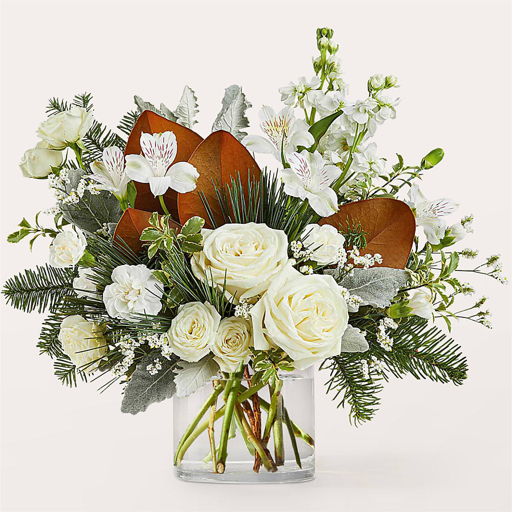 Fresh Snowfall Bouquet – Diamond Flower Shop, Reading PA