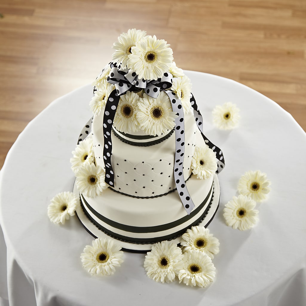 Simple Sophistication Cake Décor – Diamond Flower Shop, Reading PA
