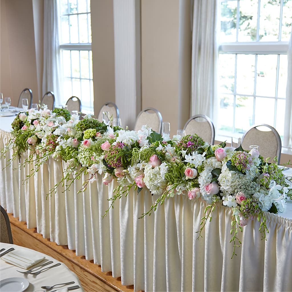 State of Joy Head Table Arrangement – Diamond Flower Shop, Reading PA