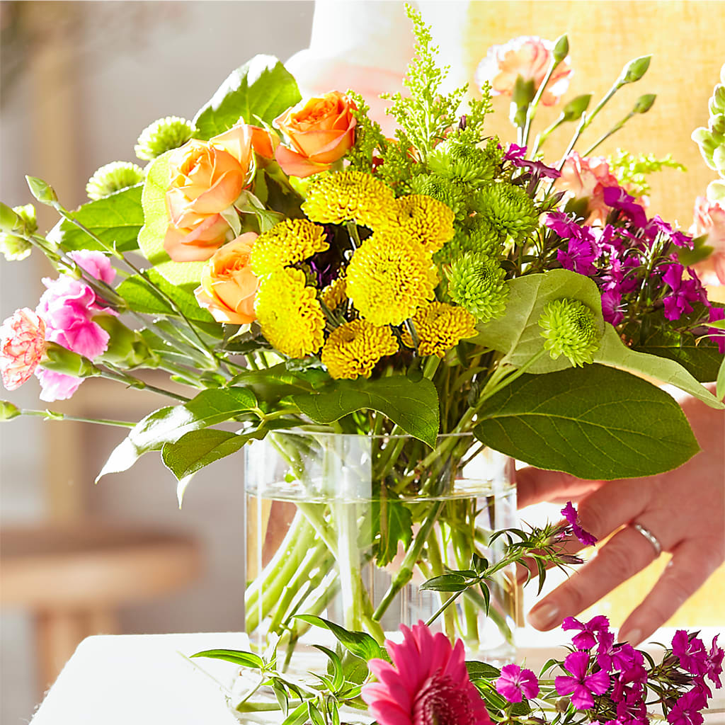 Bold & Bright – A Florist Original –  Diamond Flower Shop, Reading PA