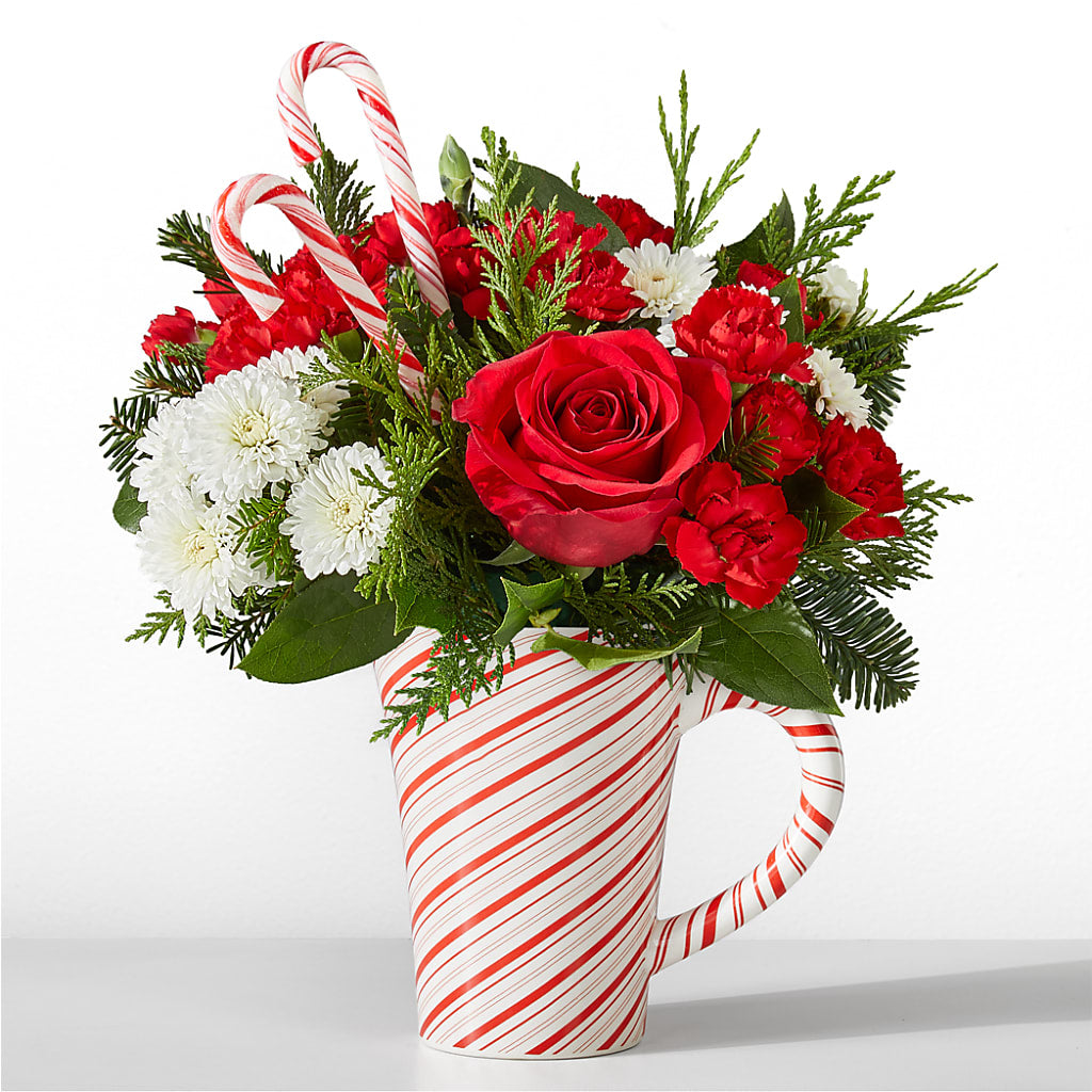 Peppermint Swirl Mug –  Diamond Flower Shop, Reading PA