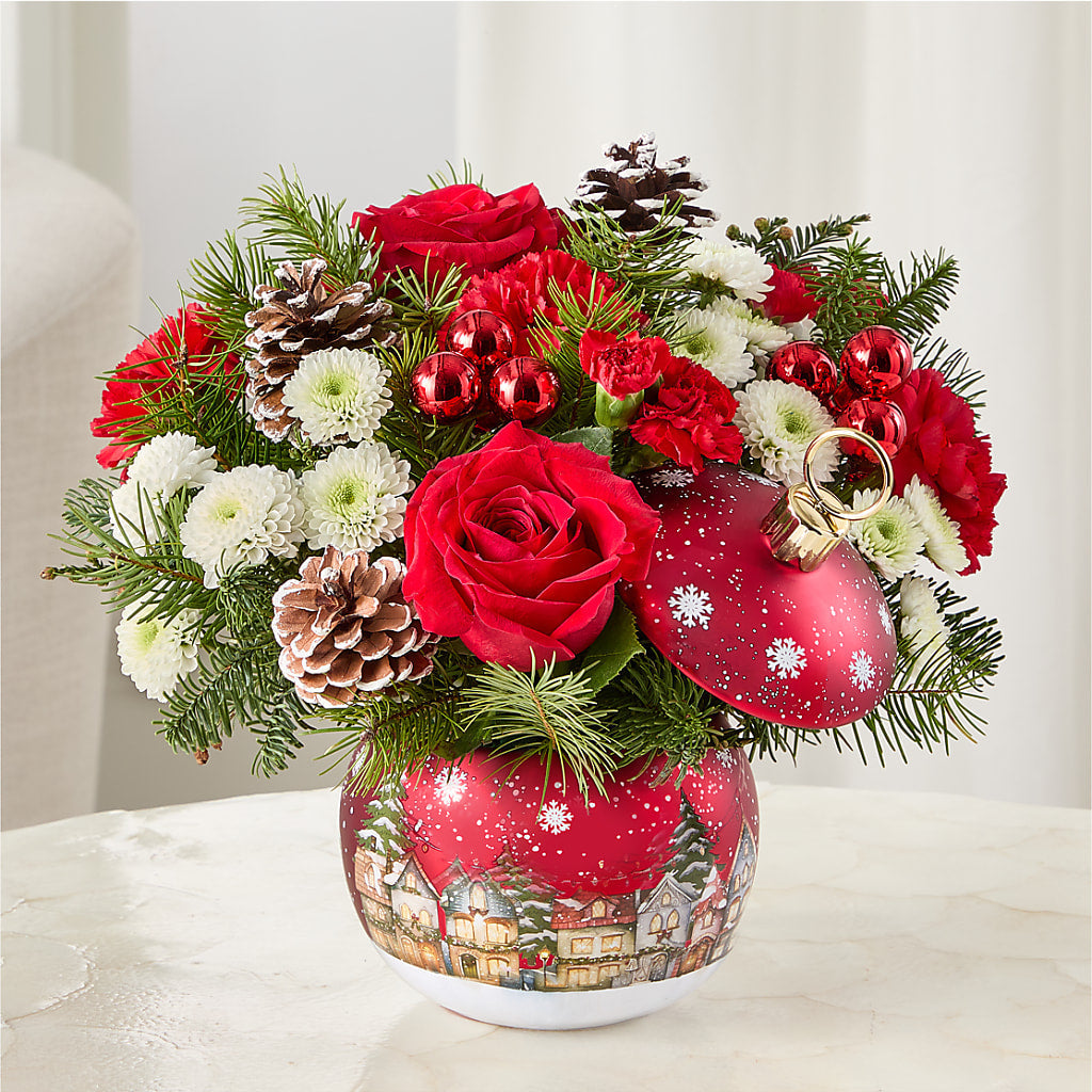Christmas Carols Ornament –  Diamond Flower Shop, Reading PA