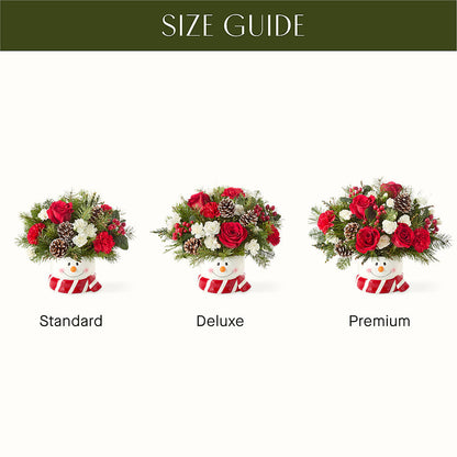 Jolly Snowman Bouquet –  Diamond Flower Shop, Reading PA