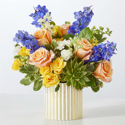 Cobalt Reverie Bouquet –  Diamond Flower Shop, Reading PA