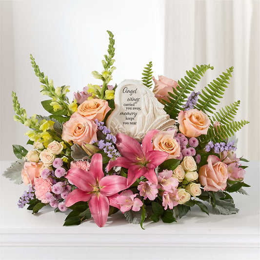 Gentle Light Arrangement –  Diamond Flower Shop, Reading PA