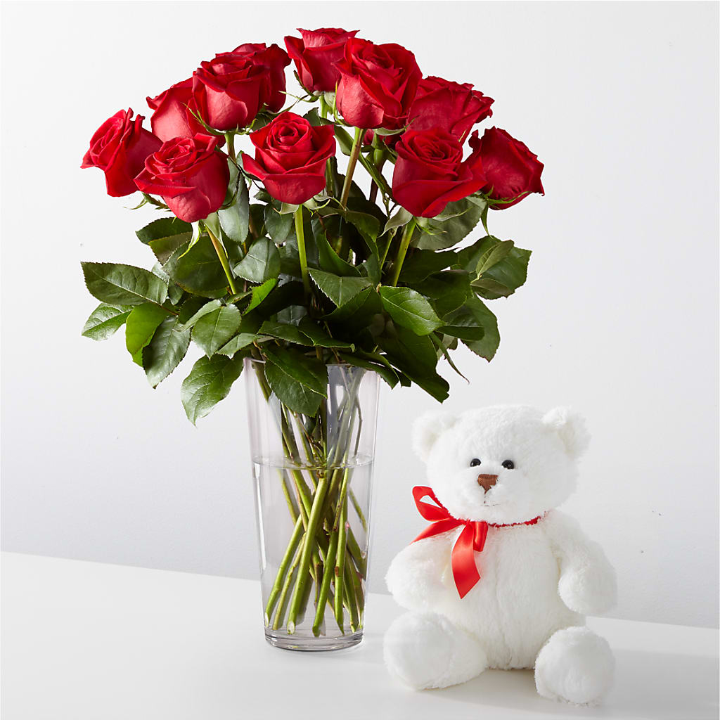 Romantic Long Stem Red Rose Bouquet Bundles –  Diamond Flower Shop, Reading PA