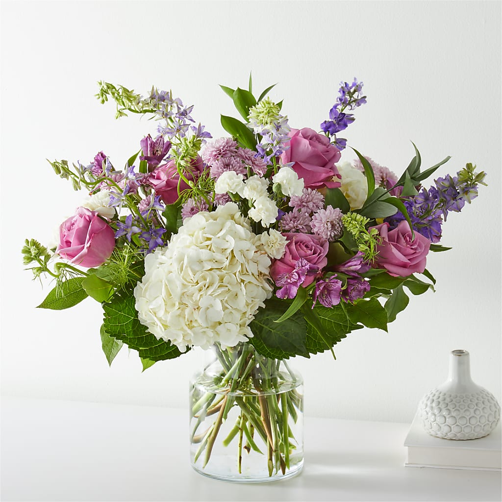 Violet Caress Bouquet –  Diamond Flower Shop, Reading PA
