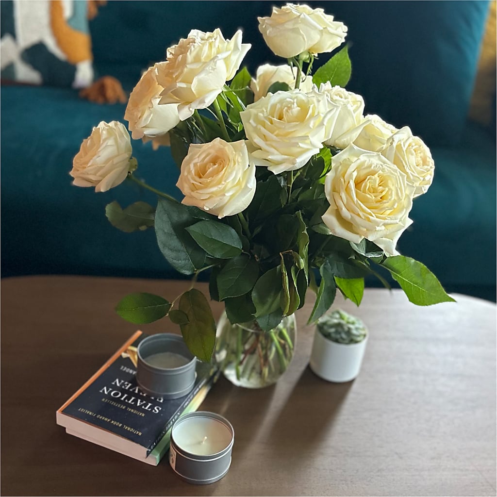 Long Stem Yellow Rose Bouquet –  Diamond Flower Shop, Reading PA