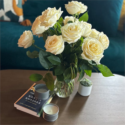 Long Stem Yellow Rose Bouquet –  Diamond Flower Shop, Reading PA