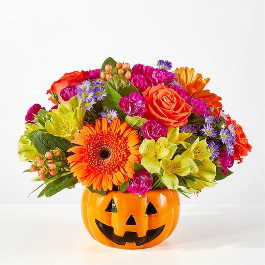Tricks & Treats Pumpkin –  Diamond Flower Shop, Reading PA