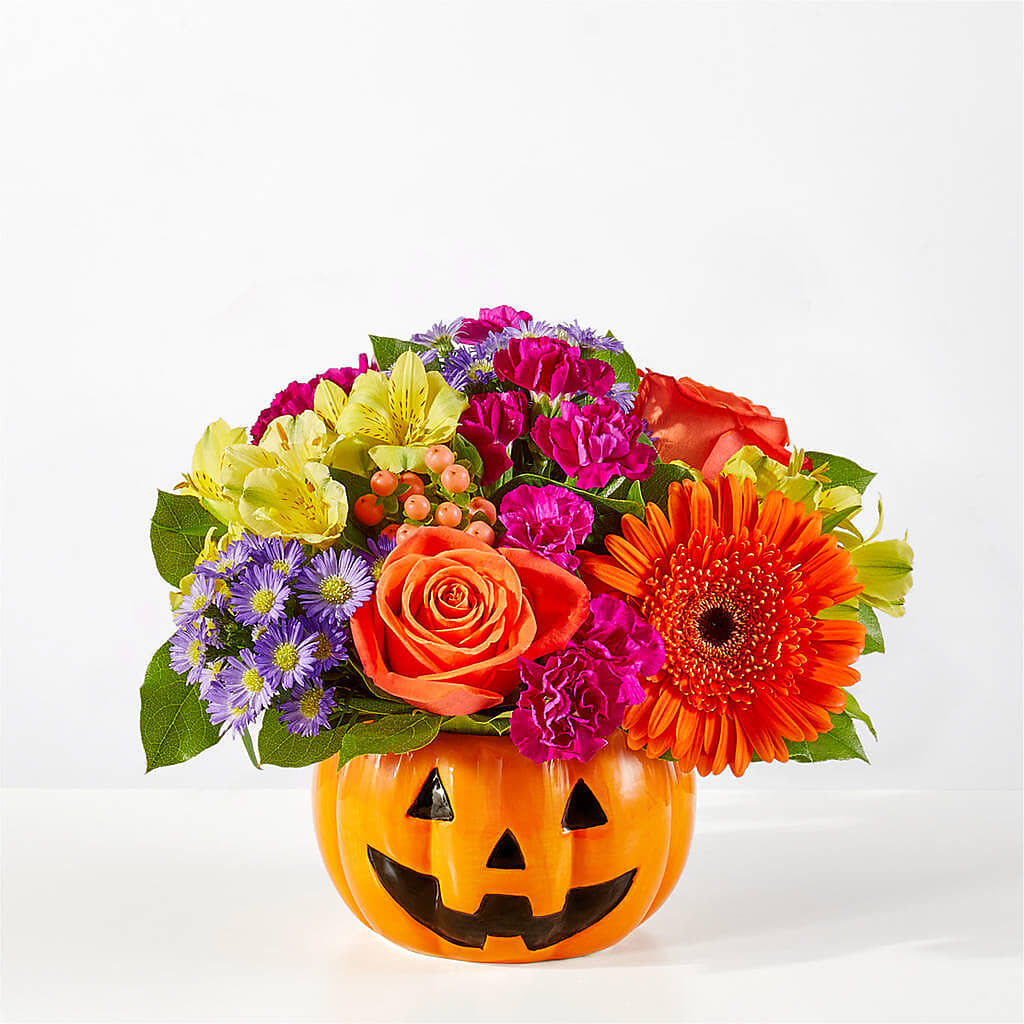 Tricks & Treats Pumpkin –  Diamond Flower Shop, Reading PA