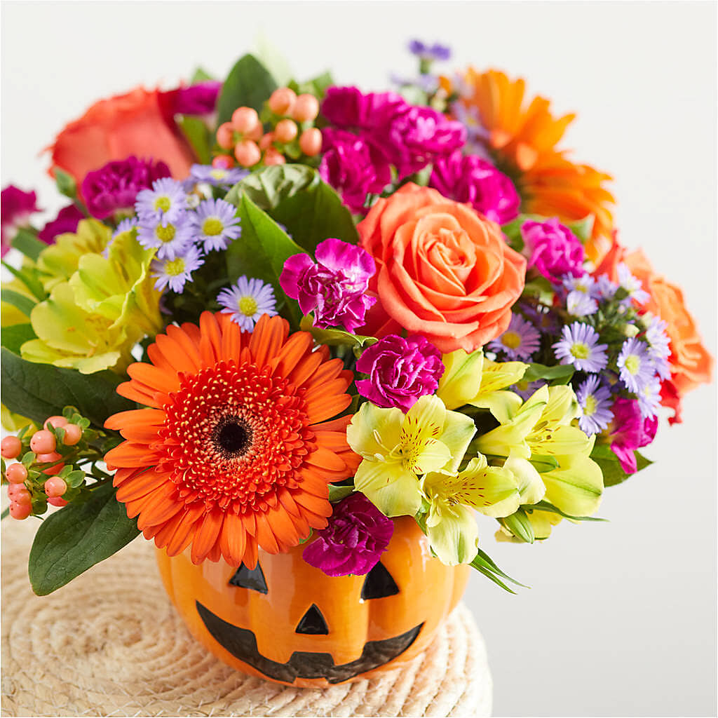 Tricks & Treats Pumpkin –  Diamond Flower Shop, Reading PA