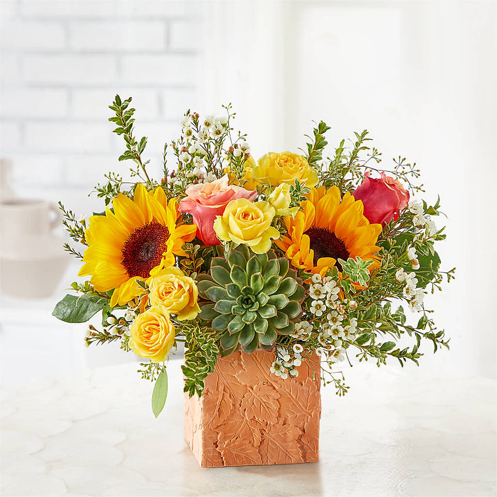 Sunflower Season Bouquet –  Diamond Flower Shop, Reading PA