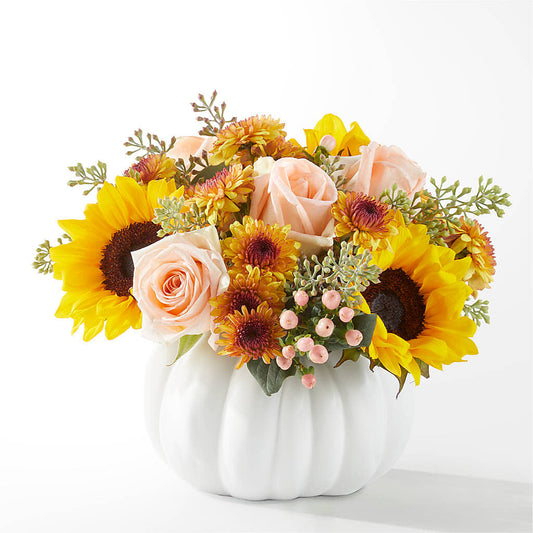 Pumpkin to Talk About Bouquet –  Diamond Flower Shop, Reading PA