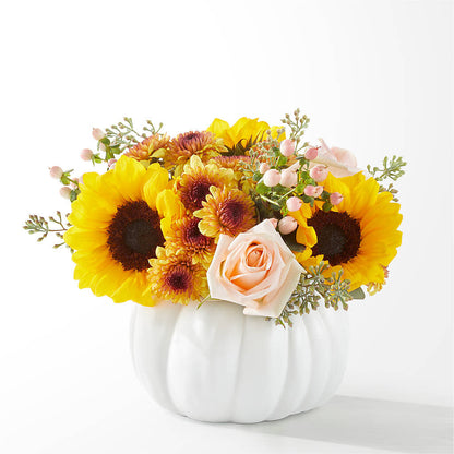 Pumpkin to Talk About Bouquet –  Diamond Flower Shop, Reading PA