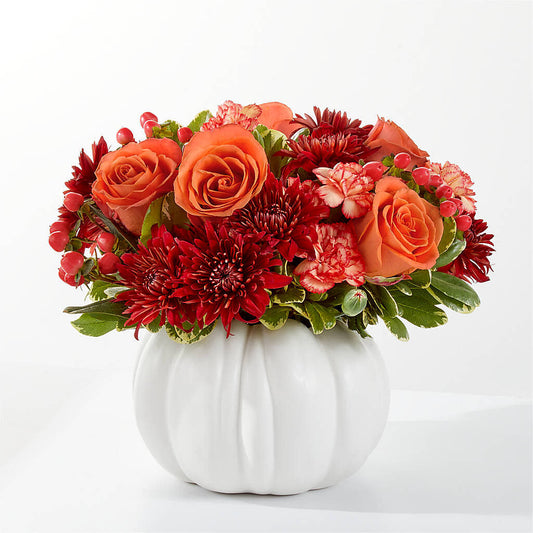 Autumn Air Pumpkin Bouquet –  Diamond Flower Shop, Reading PA