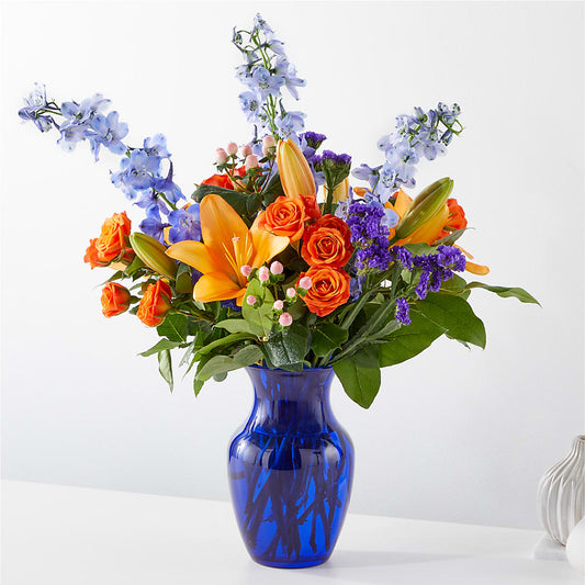 Radiant Citrus Bouquet –  Diamond Flower Shop, Reading PA
