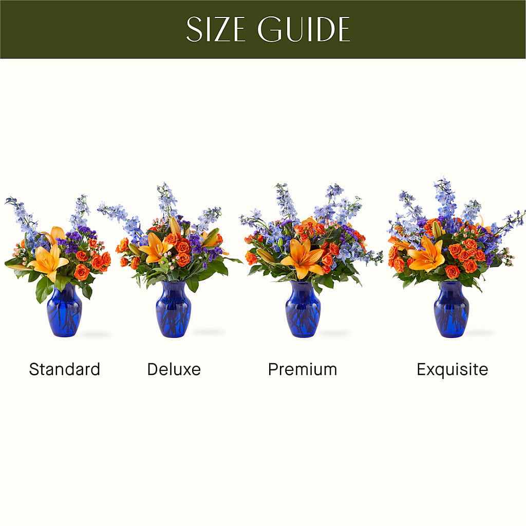 Radiant Citrus Bouquet –  Diamond Flower Shop, Reading PA