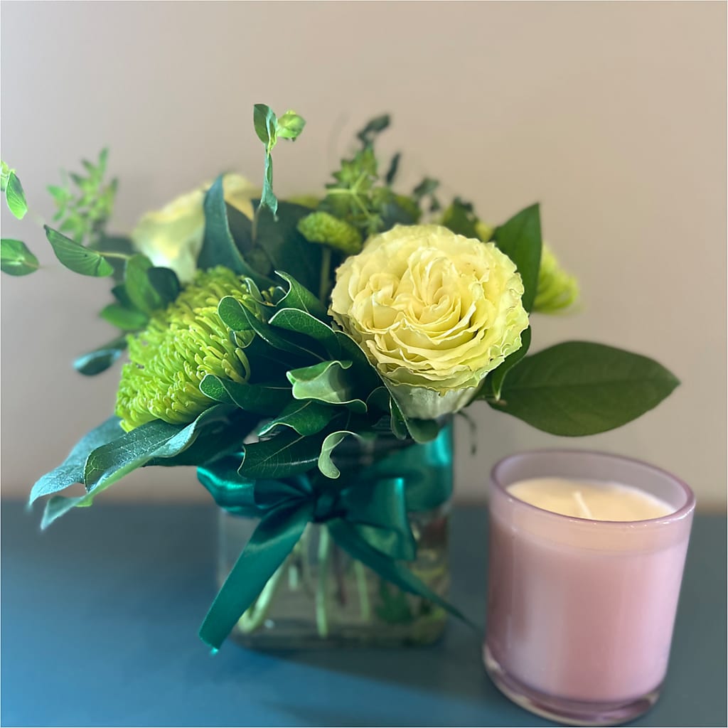 Emerald Forest Bouquet –  Diamond Flower Shop, Reading PA