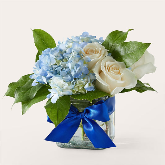 Sky Blue Delight Bouquet –  Diamond Flower Shop, Reading PA