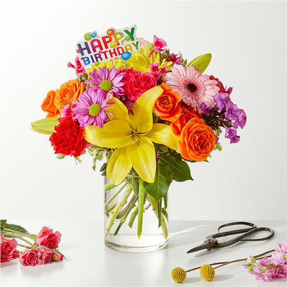 Cue the Confetti - A Florist Original –  Diamond Flower Shop, Reading PA