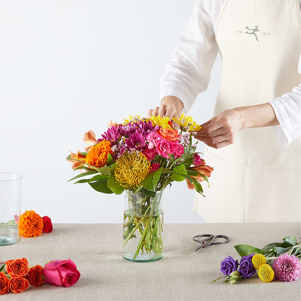 Feast of Color – A Florist Original –  Diamond Flower Shop, Reading PA