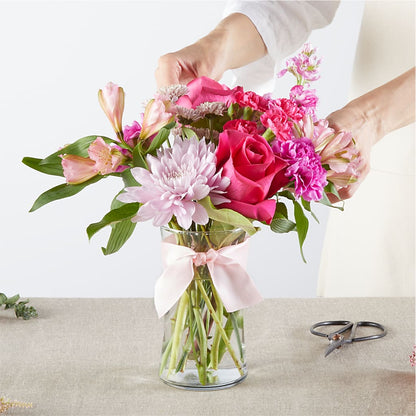 Pink Ribbon - A Florist Original –  Diamond Flower Shop, Reading PA
