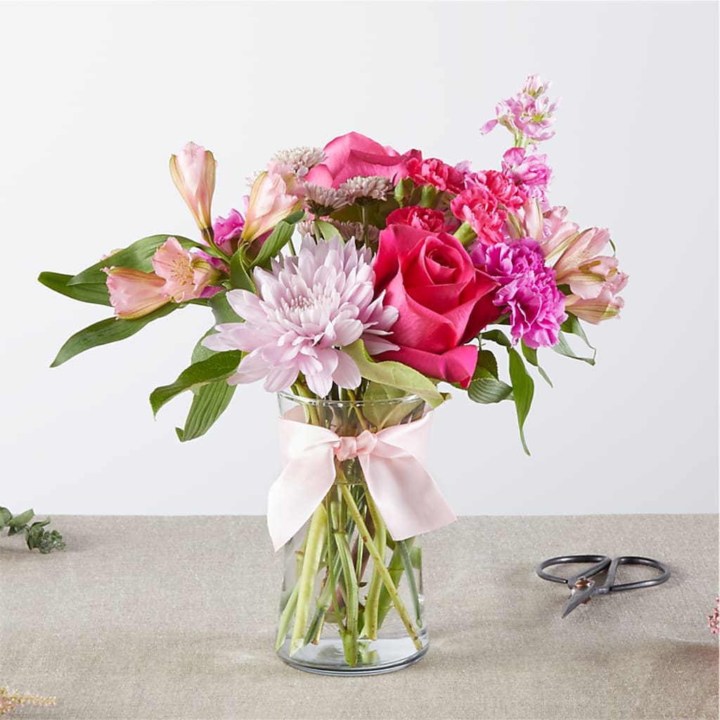 Pink Ribbon - A Florist Original –  Diamond Flower Shop, Reading PA