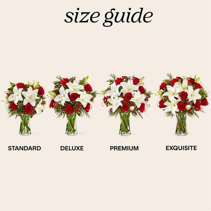 Sparkling Snowflakes Bouquet –  Diamond Flower Shop, Reading PA
