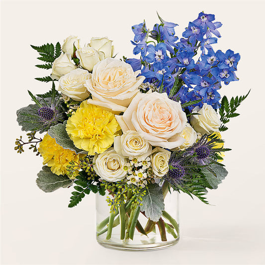 Lemon Sorbet Bouquet –  Diamond Flower Shop, Reading PA