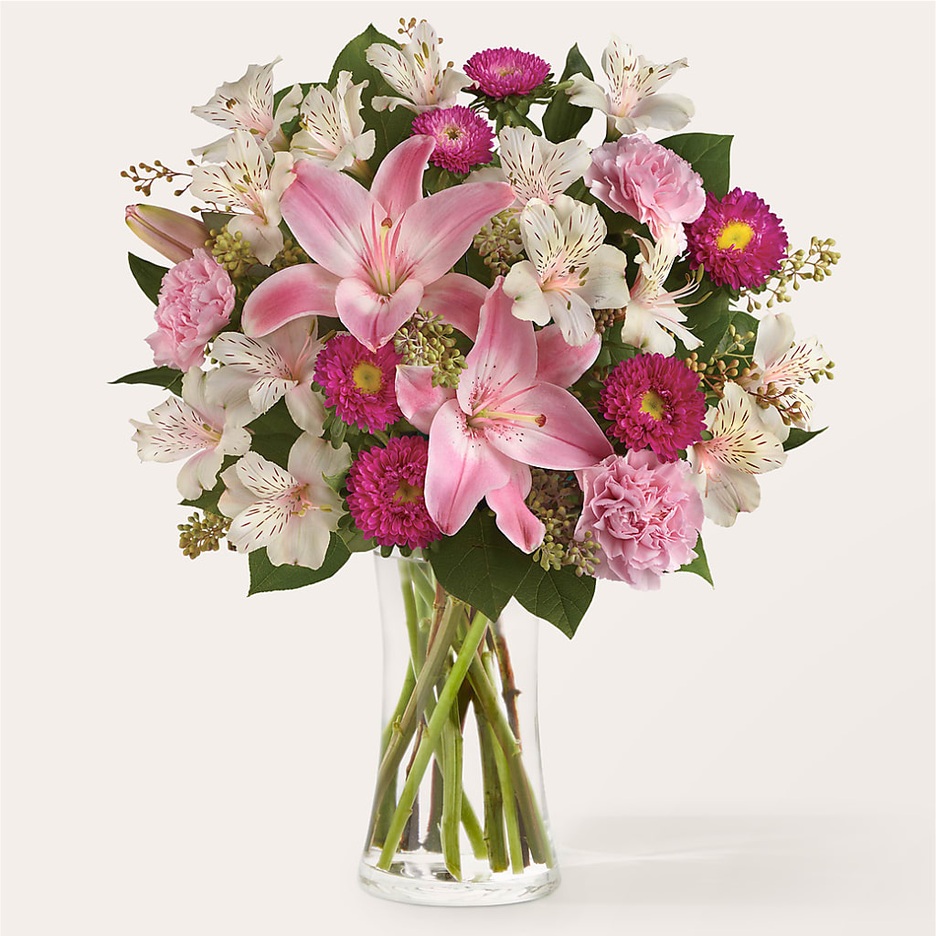 Feeling Fuchsia Bouquet –  Diamond Flower Shop, Reading PA