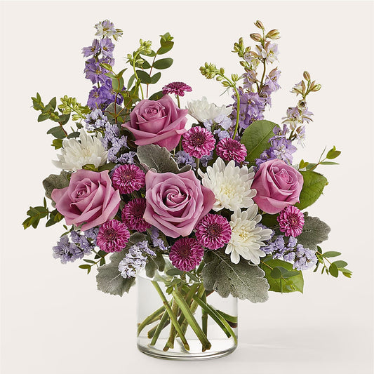 Violet Frost Bouquet –  Diamond Flower Shop, Reading PA
