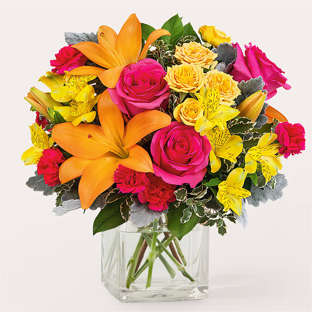 To the Tropics Bouquet –  Diamond Flower Shop, Reading PA
