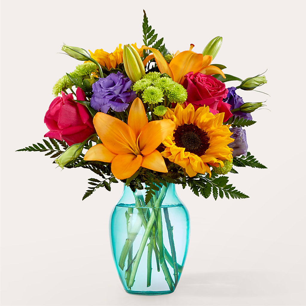 Double Rainbow Bouquet –  Diamond Flower Shop, Reading PA