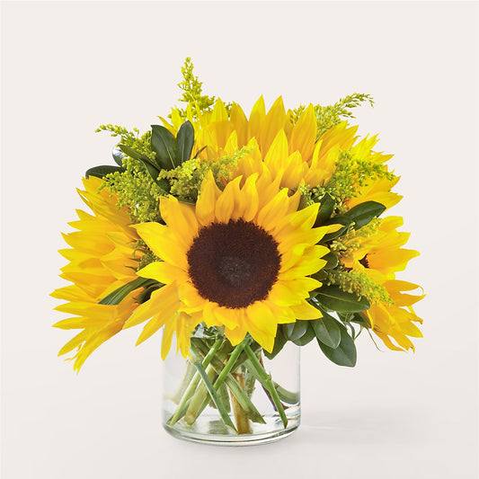 Beaming Sunflower Bouquet –  Diamond Flower Shop, Reading PA