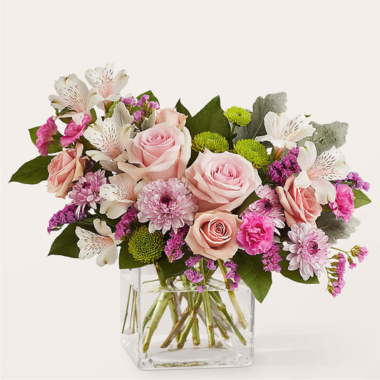 Pink Suede Bouquet –  Diamond Flower Shop, Reading PA