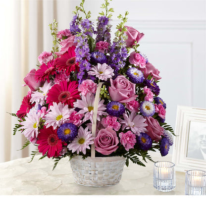 Pastel Peace Basket –  Diamond Flower Shop, Reading PA
