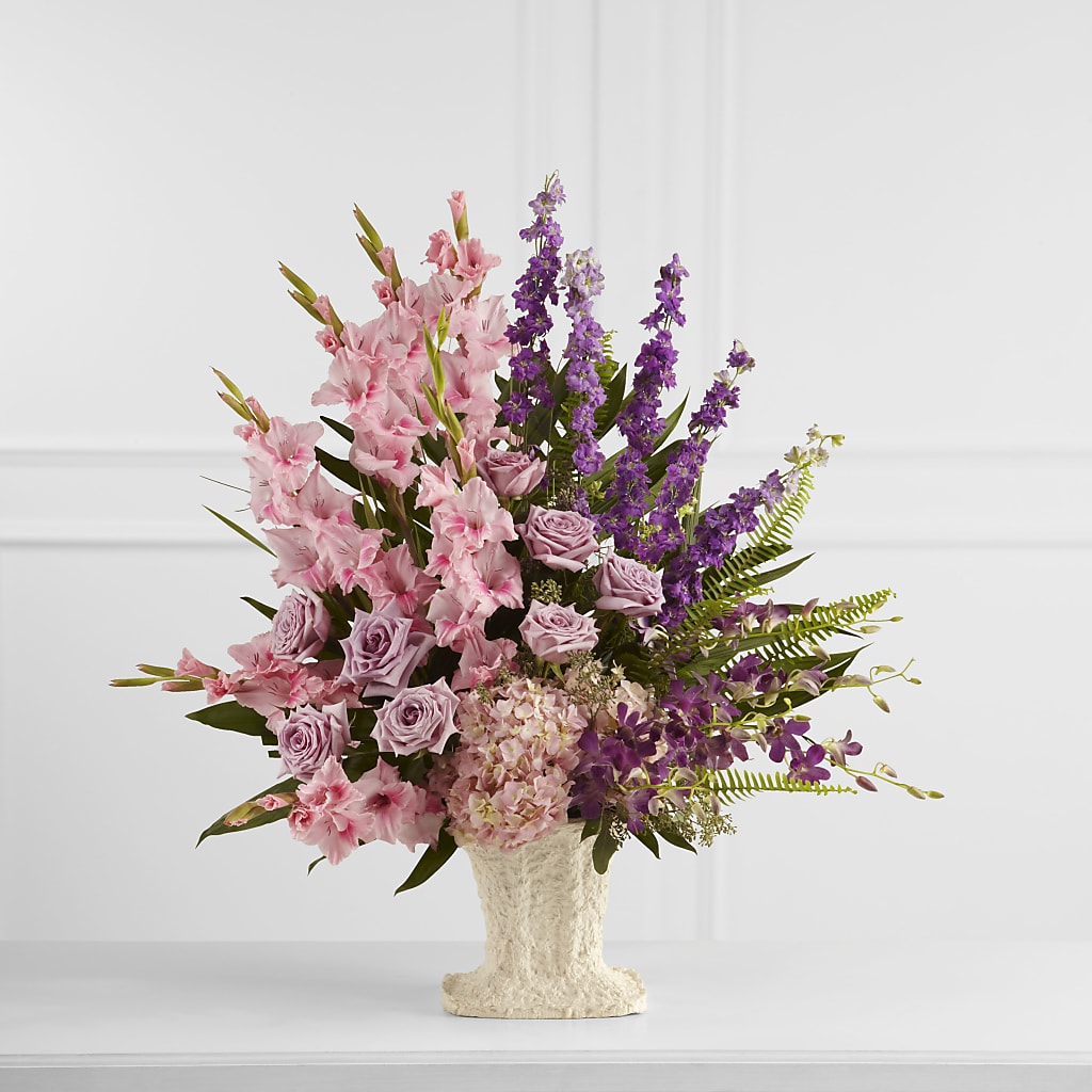 Flowing Garden Arrangement –  Diamond Flower Shop, Reading PA